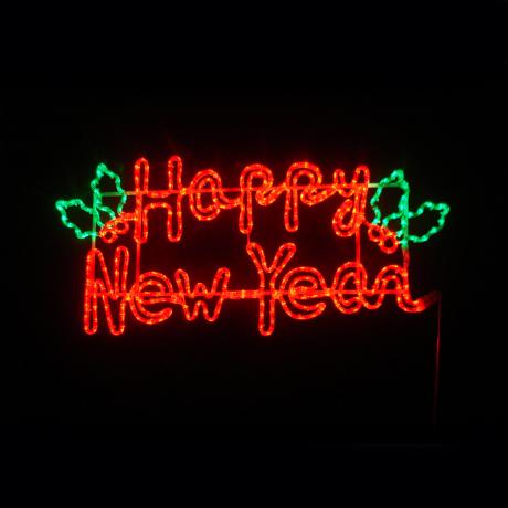LED Happy New Year