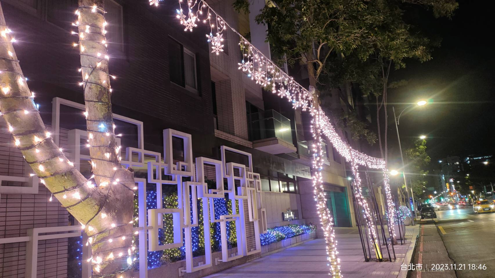 聖誕燈 玫瑰金串燈+閃白