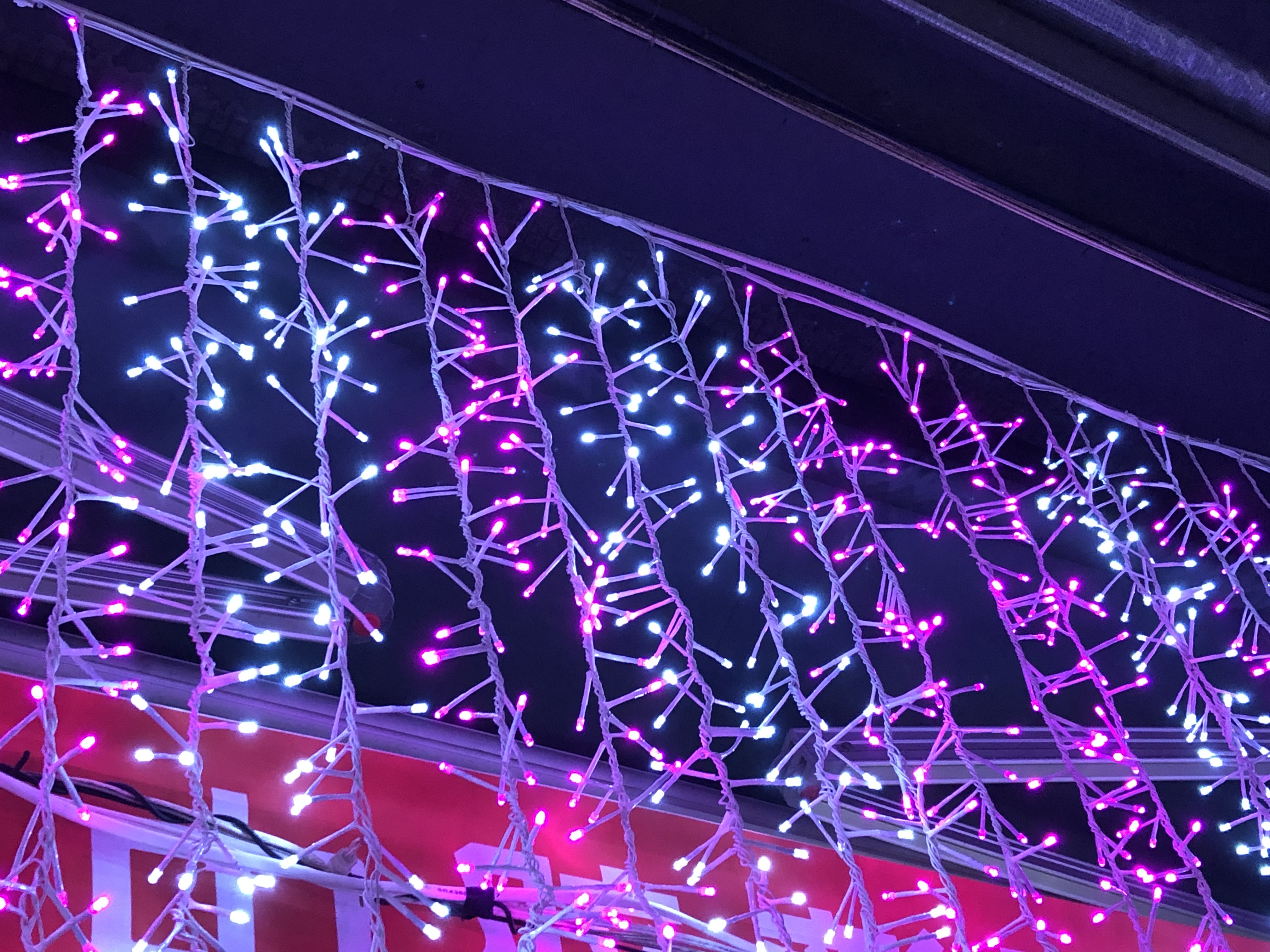 聖誕燈 鞭炮窗簾燈 顏色可訂製(NEW)