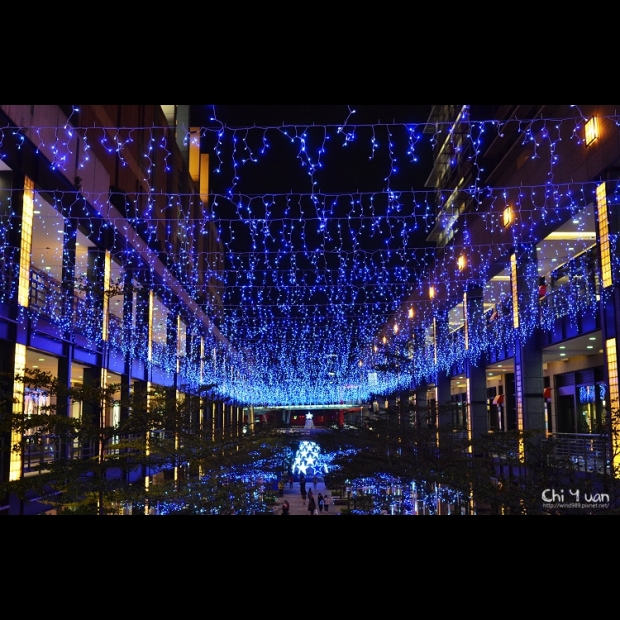 聖誕燈 藍光冰燈