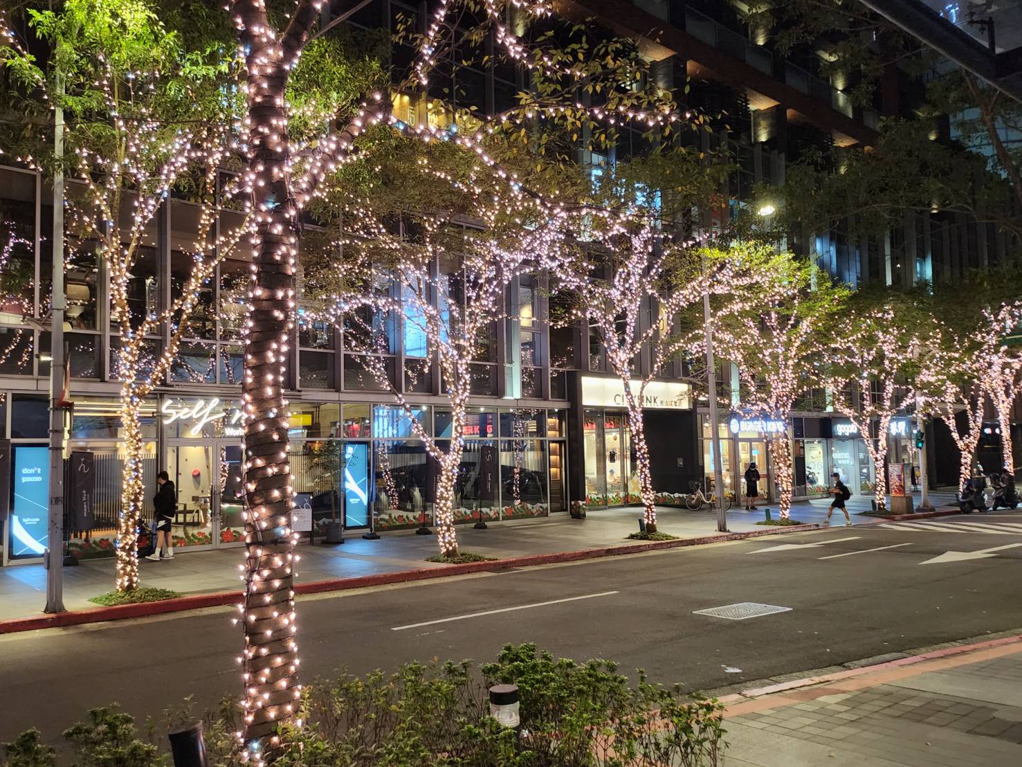 聖誕燈 玫瑰金串燈+閃白