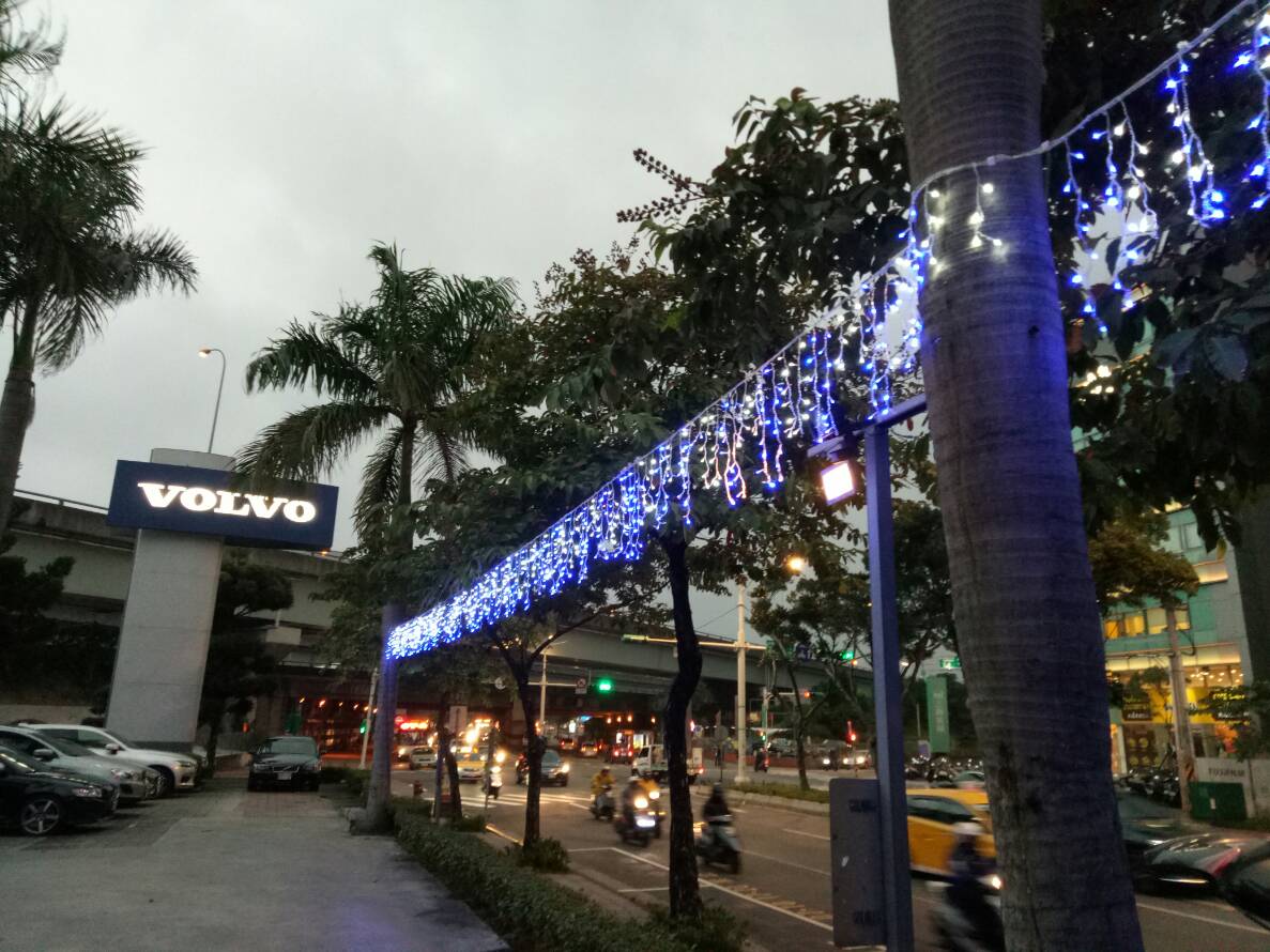 聖誕燈 藍白光冰燈