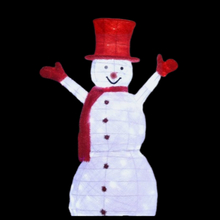 3D 立體水晶雪人