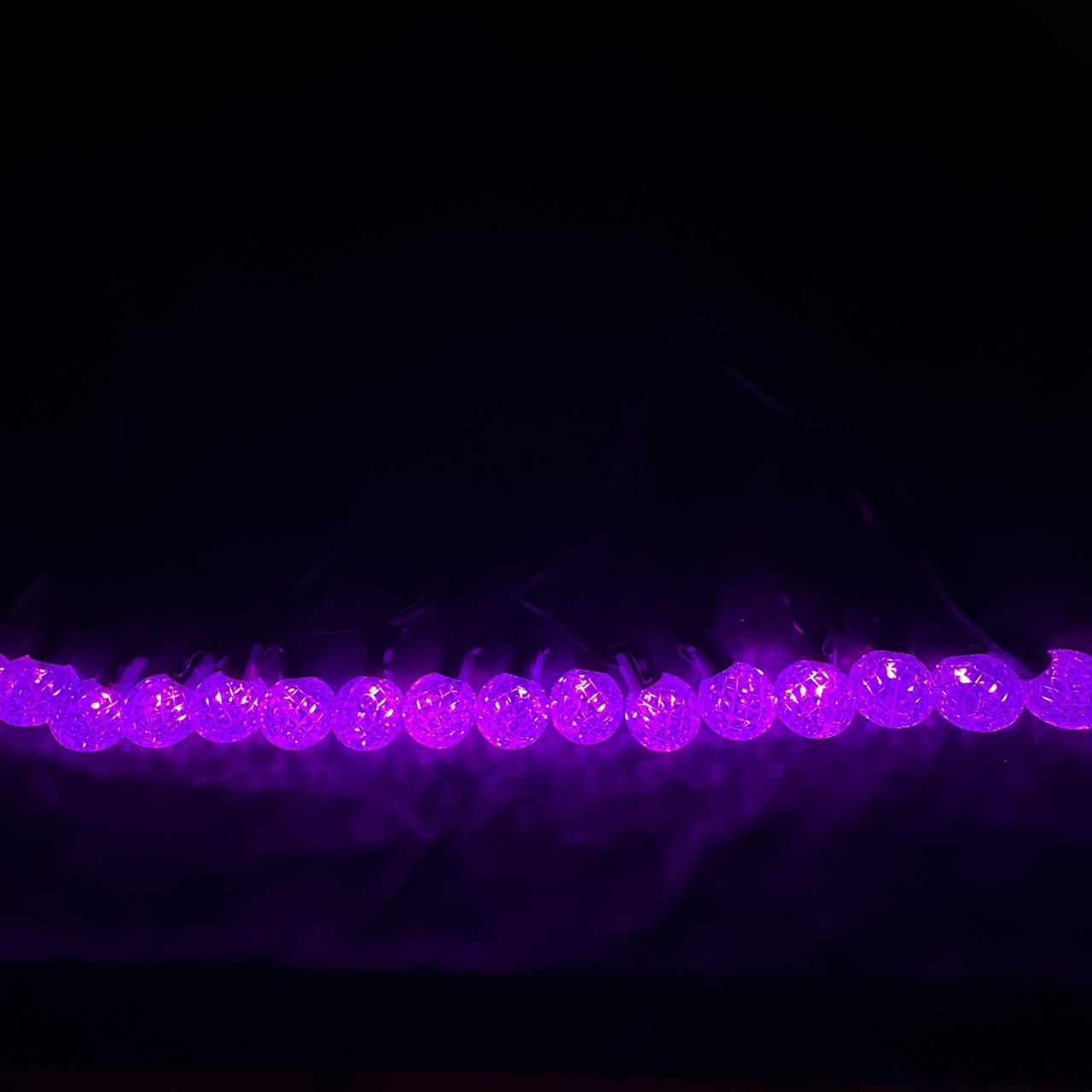 聖誕燈 G40幻彩鑽石皮線跑馬燈串