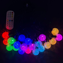 聖誕燈 G40幻彩鑽石皮線跑馬燈串