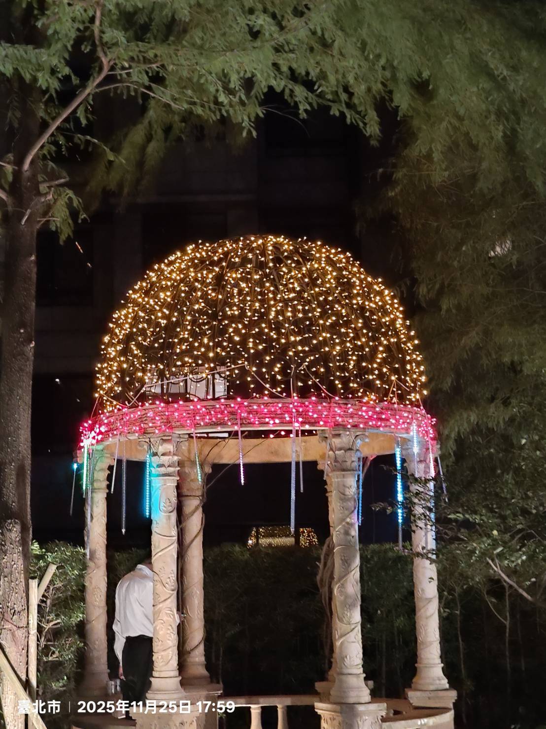 聖誕燈 粉紅光串燈