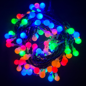 聖誕燈 彩色珍珠燈